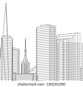 city architecture 3d