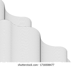 
​ ​ abstrakte Architektur, 3D-Vektorhintergrund