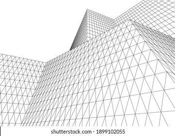 gráfico abstracto 3d