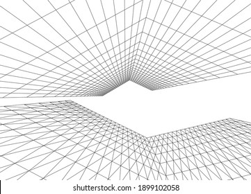 gráfico abstracto 3d