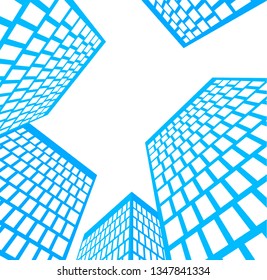 City architecture building