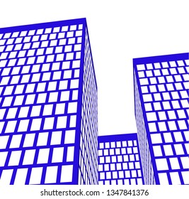 City architecture building
