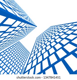 City architecture building