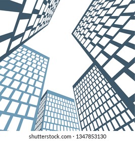 City architecture building