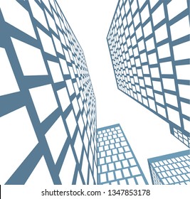 City architecture building