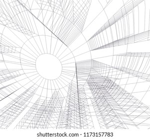 city architecture building 3d 