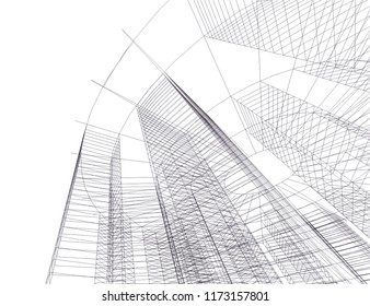 city architecture building 3d 