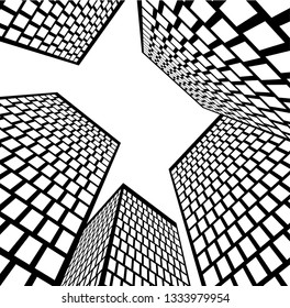 city architecture icon