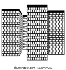 city architecture icon