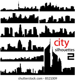 city background 2 vector