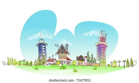 city background