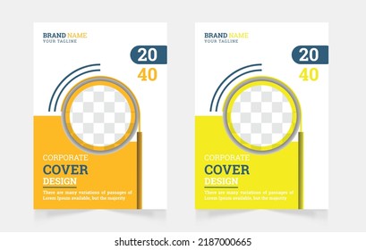 City background annual business corporate book cover design template in a4 or can be used to annual report, magazine, flyer, poster, banner, portfolio, company profile, website, brochure cover design 