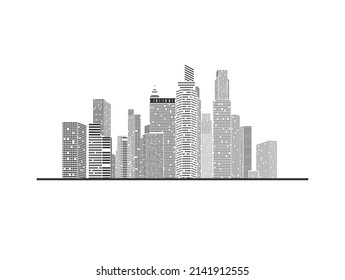 city background Buildings and structures  City urban view