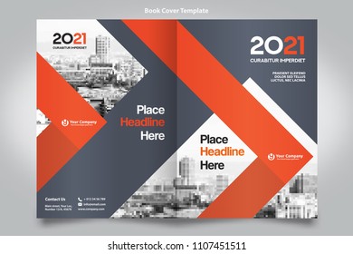 City Background Business Book Cover Design Template in A4. Can be adapt to Brochure, Annual Report, Magazine,Poster, Corporate Presentation, Portfolio, Flyer, Banner, Website.