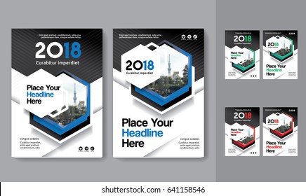 City Background Business Book Cover Design Template in A4. Can be adapt to Brochure, Annual Report, Magazine,Poster, Corporate Presentation, Portfolio, Flyer, Banner, Website