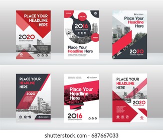 City Background Business Book Cover Design Template Set in A4. Can be adapt to Brochure, Annual Report, Magazine,Poster, Corporate Presentation, Portfolio, Flyer, Banner, Website