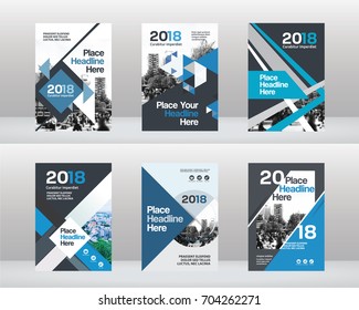 City Background Business Book Cover Design Template Set in A4. Can be adapt to Brochure, Annual Report, Magazine,Poster, Corporate Presentation, Portfolio, Flyer, Banner, Website.