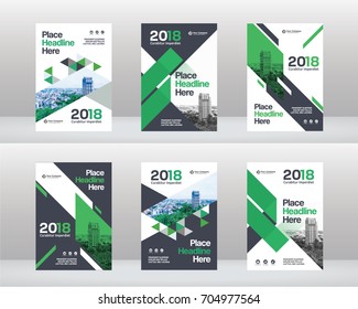 City Background Business Book Cover Design Template Set in A4. Can be adapt to Brochure, Annual Report, Magazine,Poster, Corporate Presentation, Portfolio, Flyer, Banner, Website.