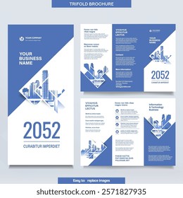 City Background Business Company Presentation with Infographics. Corporate Design Media Layout, Book Cover, Flyer, Brochure, Annual Report for Advertising and 