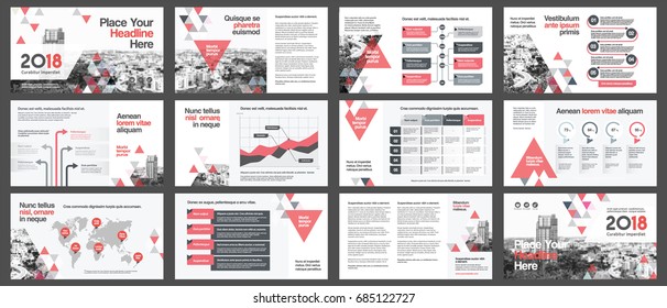 City Background Business Company Presentation with Infographics. Corporate Design Media Layout, Book Cover, Flyer, Brochure, Annual Report for Advertising and Marketing
