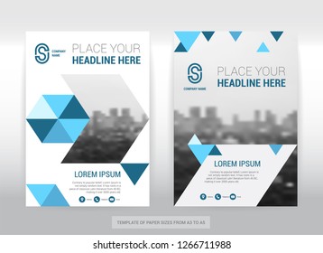 City Background Business Cover Design Template