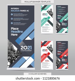 City Background Business Roll Up Design Template.Flag Banner Design. Can be adapt to Brochure, Annual Report, Magazine,Poster, Corporate Presentation,Flyer, Website