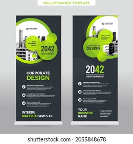City Background Business Roll Up Design Template.Flag Banner Design. Can be adapt to Brochure, Annual Report, Magazine,Poster, Corporate Presentation,Flyer, Website