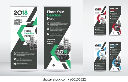 City Background Business Roll Up Design Template.Flag Banner Design. Can be adapt to Brochure, Annual Report, Magazine,Poster, Corporate Presentation,Flyer, Website