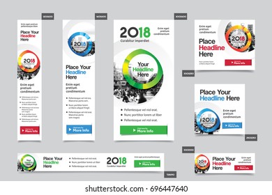 City Background Corporate Web Banner Template in multiple sizes. Easy to adapt to Brochure, Annual Report, Magazine, Poster, Corporate Advertising media, Flyer, Website.