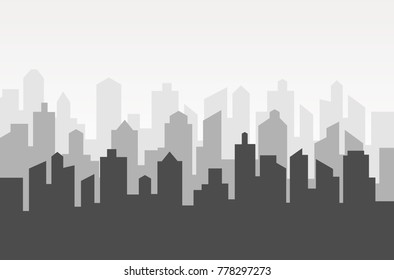 CITY BACKGROUND ILLUSTRATION