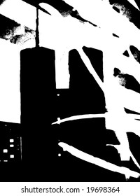 city background vector