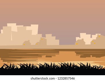 city backgrounds vector illustration 