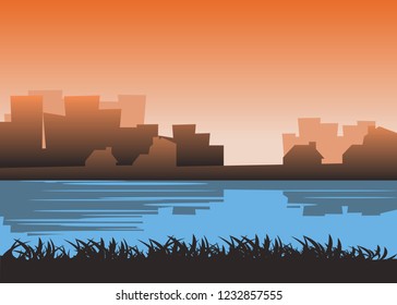 city backgrounds vector illustration 