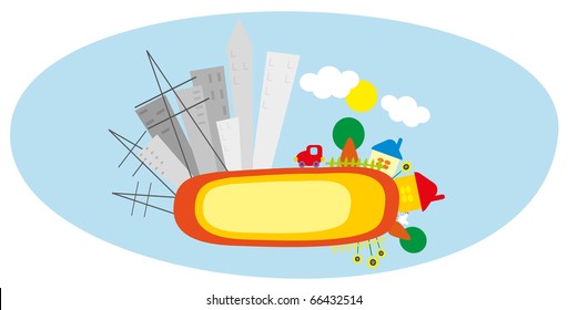 city banner