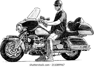 city biker
