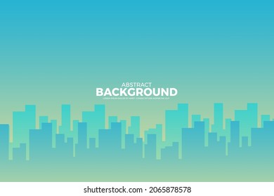 City Building Cityscape Skyline Business White Background Illustration