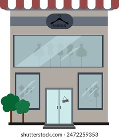 City Building Element. Vector Illustration