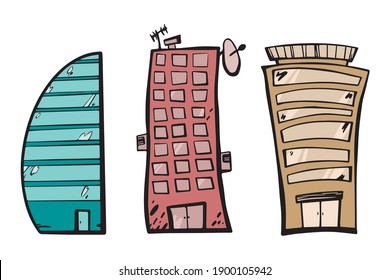 City building and high