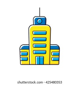 City building icon.