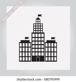 City, Building Icon. 