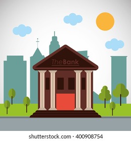 City and Building icon design , vector illustration