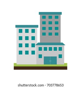 city building icon image 