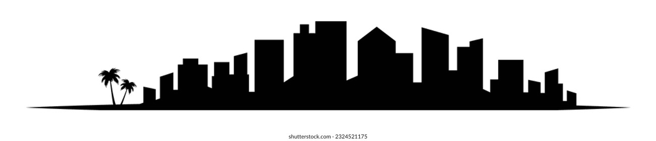 City Building icon. Town building icon, vector illustration