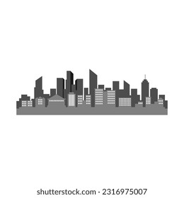 City building illustration vector design