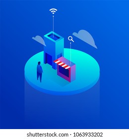 city building isometric