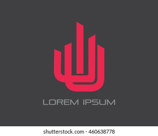 City Building Logo Vector