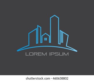 City Building Logo Vector