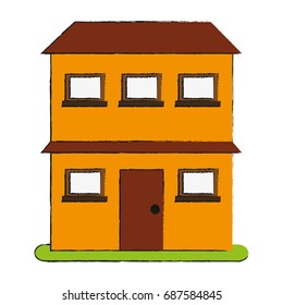 city building with two stories  icon image 