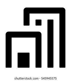 City Building Vector Icon