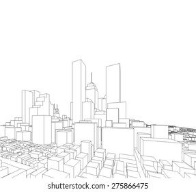 City Buildings Stock Vector (Royalty Free) 275863778 | Shutterstock